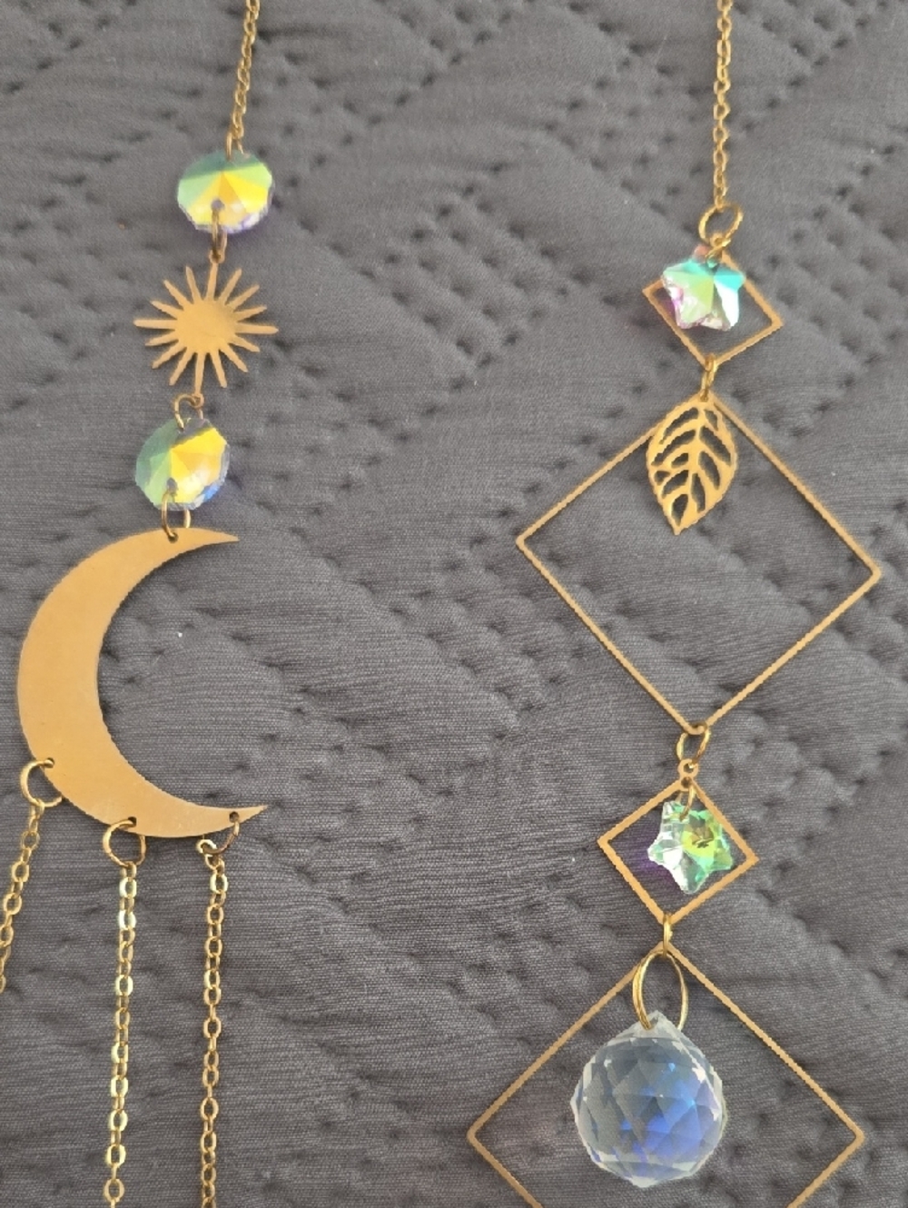 Gold-Tone Decor Hanging/Wall Hanging Bundle - Picture 5 of 9